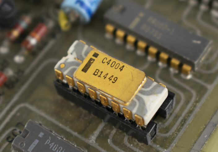 Intel’s 4-bit microprocessor