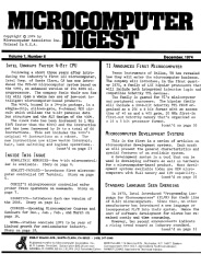 Microcomputer Digest