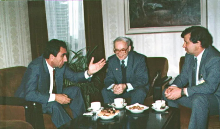 Georgi Yordanov, Andrey Yershov, and Blagovest Sendov